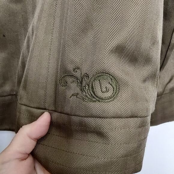 Burton Dryride Durashell Recruit Insulated Jacket in Khaki Size Large - Picture 9 of 16